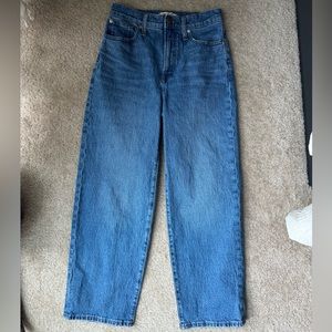 Madewell Perfect Vintage Wide Leg Crop Jean